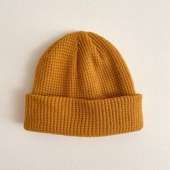 Neff Other - Yellow waffle knit beanie